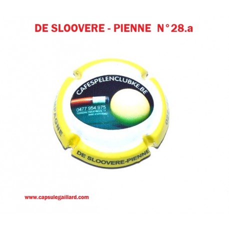 Capsule De Champagne - DE SLOOVERE N°28.a