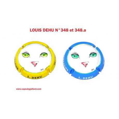 2 Capsules de champagne - DEHU LOUIS - N°338 et 338.a