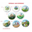 Lot de 8 capsules de champagne - COTEAUX SUD D'EPERNAY