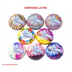 LOT DE 8 CAPSULES DE CHAMPAGNE COMTESSE LA FEE
