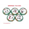 Série de 5 Capsules de Champagne GENERIQUE (Paris 2026)
