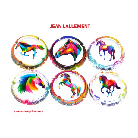 Série de 6 Capsules de Champagne JEAN LALLEMENT