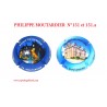 2 cpasules de champagne PHILIPPE MOUTARDIER N°151 et 151.a