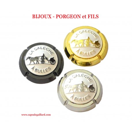 3 CAPSULES BIJOUX - PORGEON et FILS N°A1 au A1.b