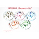 News - Série de 5 Capsules de Champagne GENERIQUES (Champagne en Fête)