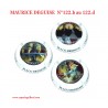 Série de 3 Capsules de champagne MAURICE DEGUISE N°122.b au 122.d