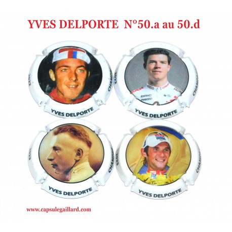 Série de 4 Capsules de Champagne YVES DELPORTE N°50.a au 50.d
