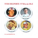 Série de 4 Capsules de Champagne YVES DELPORTE N°50.a au 50.d