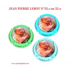 Série de 3 Capsules  de Champagne JEAN PIERRE LEROY N°35.c au 35.e