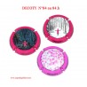 Série de 3 Capsules  de Champagne DECOTY  N°84 au 84.b