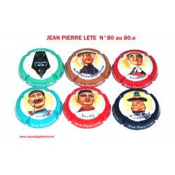 Série de 6 Capsules JEAN PIERRE LETE N°80 au N°80.e