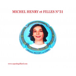 CAPSULE DE CHAMPAGNE  -MICHEL HENRY et FILLES N°31