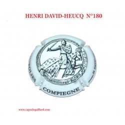 CAPSULE DE CHAMPAGNE  - HENRI DAVID - HEUCQ  N°180