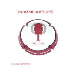 Capsule de Champagne  Vve MARIE ALICE  N°47