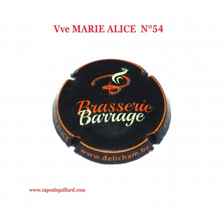 Capsule de Champagne  Vve MARIE ALICE N°54