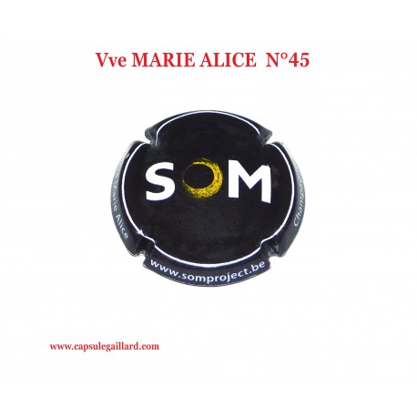 Capsule de Champagne  Vve MARIE ALICE N°45