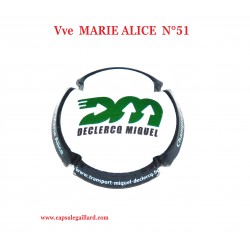 Capsule de Champagne  Vve MARIE ALICE N°51