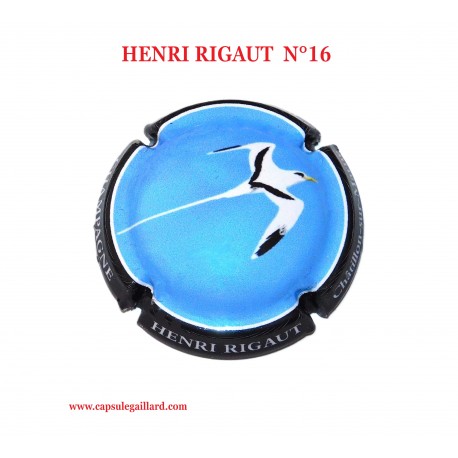 CAPSULE DE CHAMPAGNE - HENRI RIGAUT  N°16