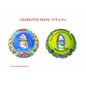 2 CAPSULES DE CHAMPAGNE - CHARLOTTE FRANC N°9 et 9.a