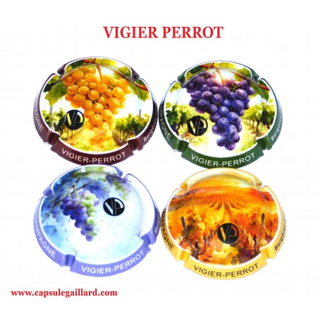 News Série de 4 Capsules de Champagne VIGIER PERROT
