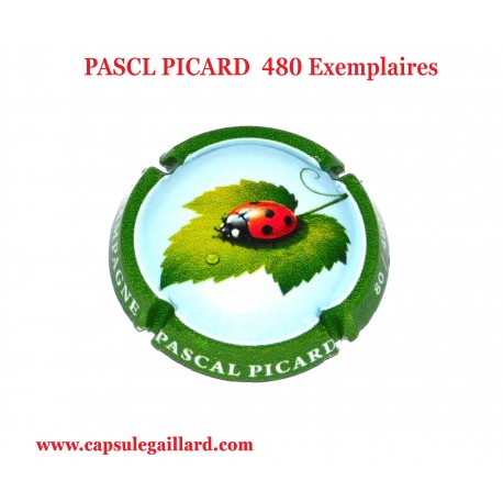 News- Capsule de Champagne PASCAL PICARD "480 Exemplaires"