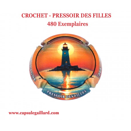 News- Capsule de Champagne CROCHET - PRESSOIR DES FILLES "480 Exemplaires"