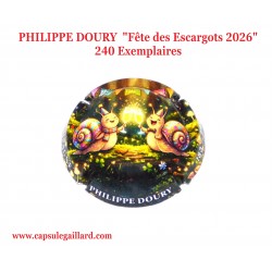 Capsule de Champagne  à 240 Exemplaires - PHILIPPE DOURY "Fête des Escargots 2026"