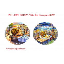 2 Capsules de Champagne - PHILIPPE DOURY "Fête des Escargots 2026"