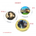 Lot de 3 capsules de champagne  COCHUT