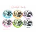 Série de 6 Capsules de champagne SUPLY HENAUX  N°121 au 12.e