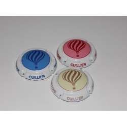 SERIE DE 3 CAPSULES DE CHAMPAGNE CUILLIER PERE et FILS