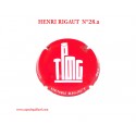 Capsule de Champagne HENRI RIGAUT  N°28.a