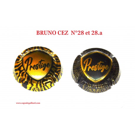 2 Capsules de Champagne PASCAL CEZ  N°28 et 28.a