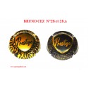 2 Capsules de Champagne PASCAL CEZ  N°28 et 28.a