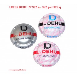 3  Capsules de Champagne LOUIS DEHU N°