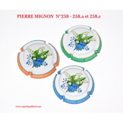 Série de 3 Capsules de Champagne PIERRE MIGNON  N°258 - 258.a et 258.c