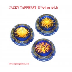 Série de 3 Capsules de Champagne   JACKY TAPPREST N°A4 au A4.b
