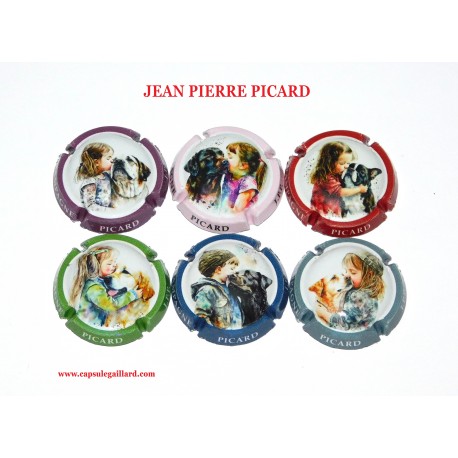 News- Série de 6 Capsules de Champagne JEAN PIERRE PICARD