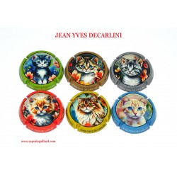 News- Série de 6 Capsules de Champagne JEAN YVES DECARLINI