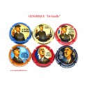 News- Série de 6 Capsules de Champagne GENERIQUES "De Gaulle"