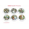 SERIE DE 6 CAPSULES DE CHAMPAGNE - ROBERT ALLAIT N°41 au 41e