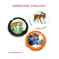 Série de 3 capsules de Champagne - DIDIER SAVRY N°A26 au A26.b