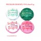 Série de 4 capsules de champagne POUILLON CHAYOUX N°41.d au 41.g