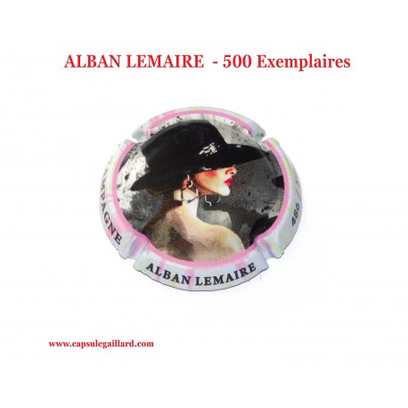 CAPSULE DE CHAMPAGNE ALBAN LEMAIRE - 500 Exemplaires