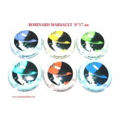 SERIE DE 6 CAPSULES DE CHAMPAGNE - ROBINARD MARSAULT