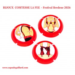 Série de 3 Capsules Bijoux COMTESSE LA FEE