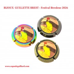 Série de 3 Capsules Bijoux GUILLETTE BREST