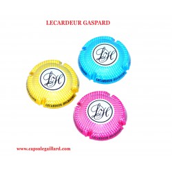 Série de 3 Capsules de champagne LECARDEUR GASPARD