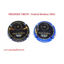 2 Capsules de champagne FREDERIC ORCIN (240 Exemplaires)