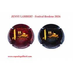 2 Capsules de champagne JENNY LAMBERT (240 Exemplaires)